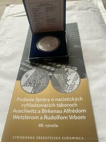 10 eur Slovensko 2024 - Podanie Správy o Auschwitz a Birkena