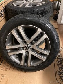 Disky VW 5x112 R16 + letné 205/55 R16 Pirelli