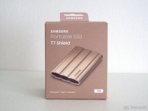 1TB Externý SSD Samsung T7 Shield - Béžový