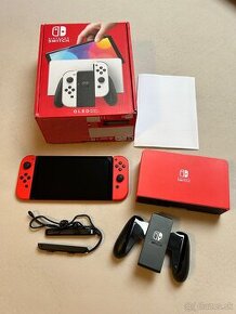 Nintendo Switch Oled Mario red edition