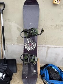 pansky snowboardovy set