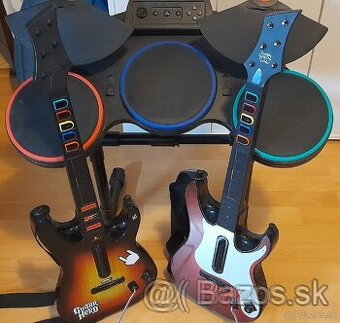 PS3 Guitar Hero set