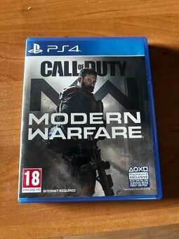 Predám Call of Duty Modern Warfare na PS4