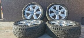 Alu Audi 5x112 a zimné Matador 225/50 R17