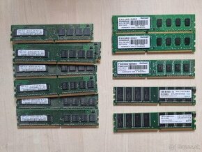 Ram moduly DDR2/DDR3