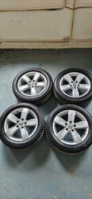 5x112 r16 originál Vw disky, zimné pneu 205/55 r16