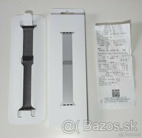 Apple Watch 45mm Silver Milanese Loop remienok, NOVY