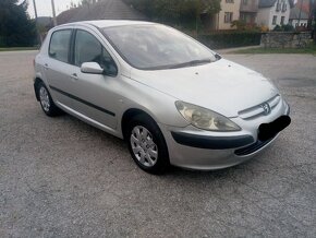 Peugeot 307 1.6 Benzín 66KW. Rok výroby 2005 STK/EK do 2025