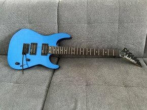 Jackson JS12 Dinky AH Metallic Blue Elektrická gitara - 1