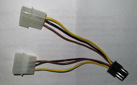 6 Pin PCIe to Molex Power Cable