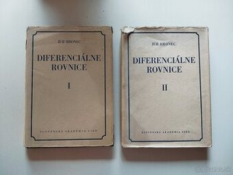 Diferenciálne rovnice - Jur Hronec