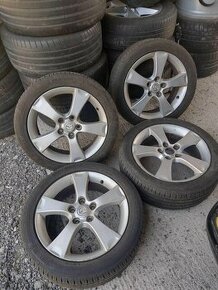 4ks alu disky orig. Mazda 5x114,3 R17 pneu 205/50 r17