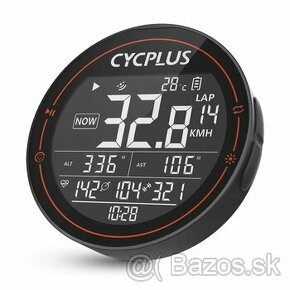 Kvalitné GPS Smart CykloPočítače CYCPLUS M1/M2