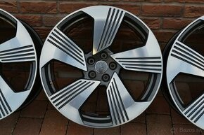 5x112 R21 Hlinikove disky original Audi Etron Bicolor - 1