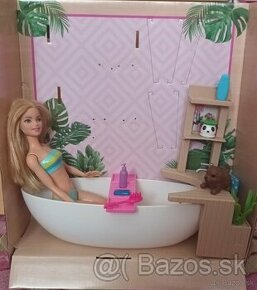 Babika Barbie Relax vo vani - 1