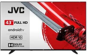 Predam jvc 43" 4k lcd tv android smart ,plne funkcny