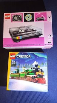 Predám Lego 40699 (Retro gramofón) a 40700 (Vianočný vláčik)