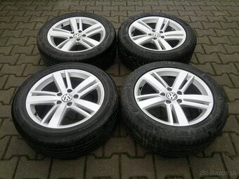 Elektrony VW Sharan 5x112 r17, letne pneu. 225/50 R17 - 1