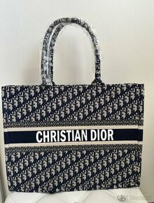 Christian Dior plazova kabelka tmavomodrá