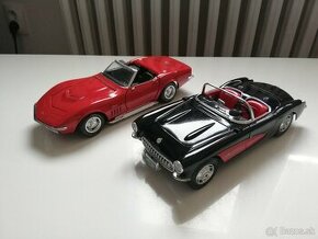 1:18 predam 2x Chevrolet Corvette - 1