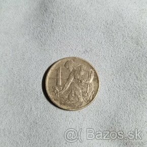 1 Koruna 1962