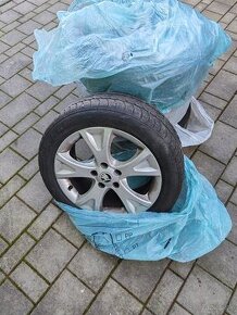 Hliníkové disky Škoda R17 5x112 205/55 R17