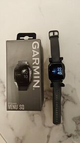 Smart hodinky Garmin venu sq black/grey