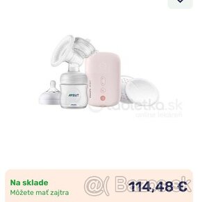 Philips avent elektrická odsávačka.