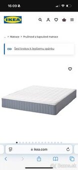 IKEA VÅGSTRANDA matrac 180x200