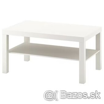 Ikea Lack Konferenčný stolík biely 90x55 cm