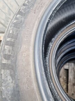 Letné pneumatiky 225/55 r17Goodyear 2016