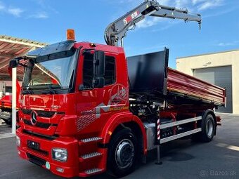 MERCEDES-BENZ AXOR 1829 SKLÁPAČ S3 HYDRAULICKÁ RUKA EURO 5 - 1