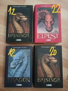 Eragon, Eldest, Brisingr, Inheritance, Zaklinac..