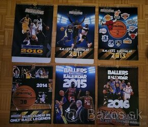 Zbierka Originál NBA kalendárov - 1