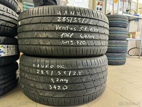 R22 285/35 Hankook Ventus S1 Evo 106Y 2x4,7mm DOT3420 - 1