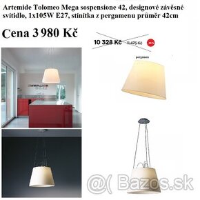 prodám závěsné lampy ARTEMIDE