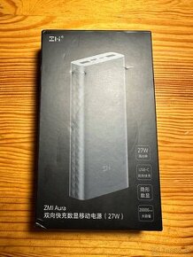 Xiaomi ZMI Aura USB-C Powerbanka 20000mAh Čierna