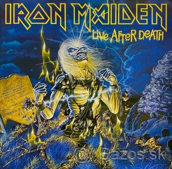 Lp IRON MAIDEN  - Live After Death