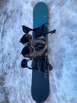 Snowboard a boty - 1