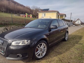 AUDI A3 SPORTBACK 2.0 TDI CR S LINE ROK VÝROBY 2009