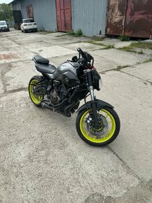 Yamaha MT07 2016 14 000km