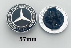 Znak mercedes na kapotu 57mm AMG