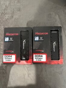 4x8 gb 32gb HyperX predator 3200mhz CL16