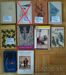 Staré knihy- slovenskí a českí autori_1,70 EUR alebo zľava - 1