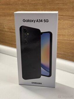 SAMSUNG GALAXY A34 5G 128 GB GRAPHITE SIVÝ