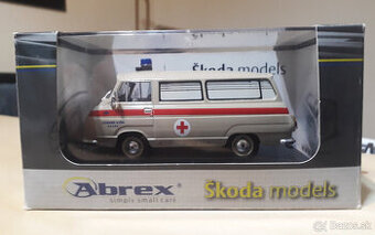 Abrex 1:43 Skoda 1203 Sanitka s cerveny pruhem 1.edice