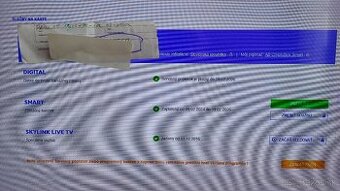 Satelit. prijímače SKYLINK, balík  SMART,2ks,parabola,káble - 1