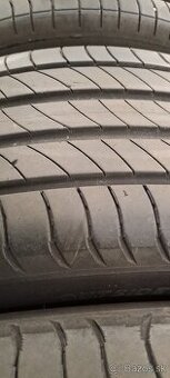 Predám 4ks jazdené letné 215/55r18-99V Michelin - 1