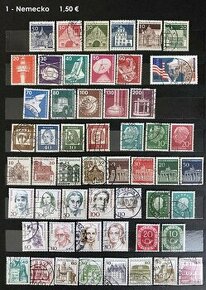 poštové známky - svet mix - 1