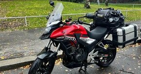 Honda CB500X, ročník 2016, najazdené cca 52000km - 1